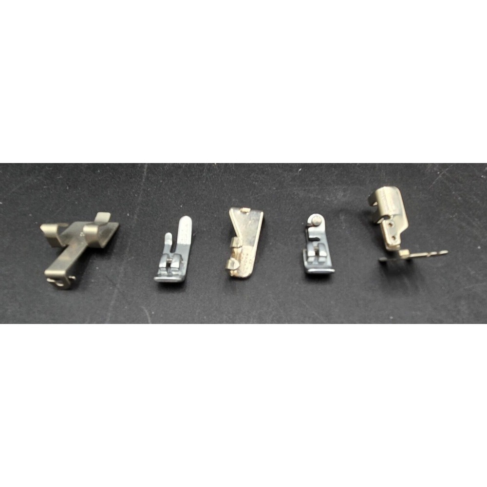 Singer‎ Sewing Machine Lot Of 5 Replacement Pieces Presser Foot Thread Guide